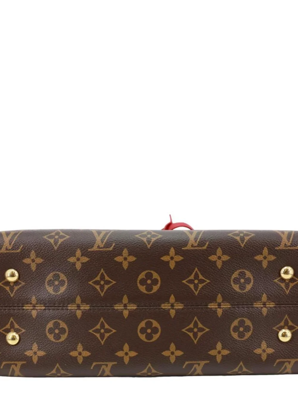 Louis Vuitton Popincourt Monogram Canvas Tote Bag Red